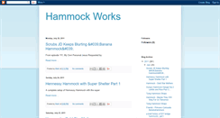 Desktop Screenshot of hammockworks.blogspot.com