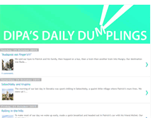 Tablet Screenshot of dipasdailydumplings.blogspot.com
