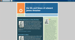 Desktop Screenshot of edwardjamesthrasher.blogspot.com