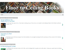 Tablet Screenshot of floor-to-ceiling-books.blogspot.com