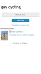 Mobile Screenshot of gayracer.blogspot.com