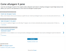 Tablet Screenshot of comeallungareilpene.blogspot.com