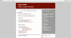 Desktop Screenshot of nigel-atkins.blogspot.com