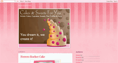 Desktop Screenshot of cakesbylourdes-k.blogspot.com