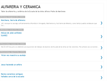 Tablet Screenshot of alfareros.blogspot.com