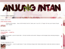 Tablet Screenshot of anjungintan.blogspot.com