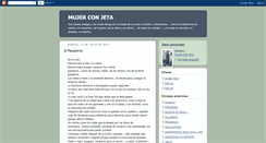 Desktop Screenshot of mujerconjeta.blogspot.com