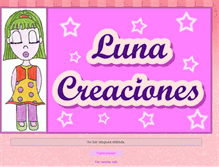 Tablet Screenshot of lunacreaciones-nani.blogspot.com