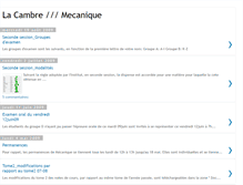 Tablet Screenshot of lacambre-mecanique.blogspot.com