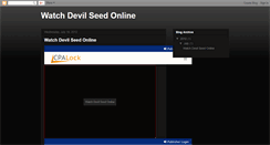 Desktop Screenshot of devilseedfullmovie.blogspot.com