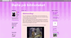 Desktop Screenshot of paabiblioteket.blogspot.com