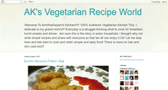 Desktop Screenshot of eatvegetarianbehealthy.blogspot.com