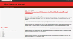 Desktop Screenshot of fireantmound.blogspot.com