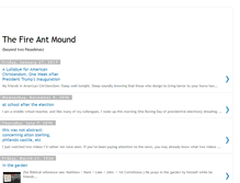 Tablet Screenshot of fireantmound.blogspot.com