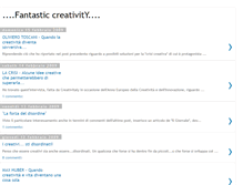 Tablet Screenshot of fantasticreativity.blogspot.com