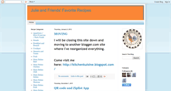 Desktop Screenshot of julie-recipes.blogspot.com