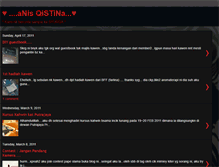 Tablet Screenshot of anisqistina.blogspot.com