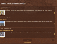 Tablet Screenshot of islandhearthandhandicrafts.blogspot.com
