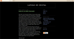 Desktop Screenshot of lapidasdecristal.blogspot.com