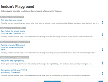 Tablet Screenshot of imdsm.blogspot.com