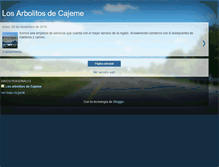 Tablet Screenshot of losarbolitosdecajeme.blogspot.com