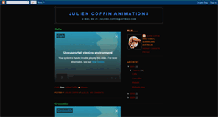 Desktop Screenshot of juliencoffinanimations.blogspot.com