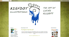 Desktop Screenshot of bigfootillustrations.blogspot.com