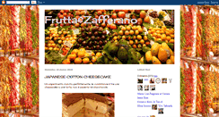 Desktop Screenshot of fruttaezafferano.blogspot.com