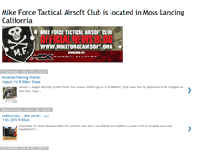 Tablet Screenshot of mikeforceairsoft.blogspot.com