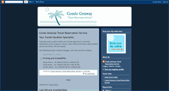Desktop Screenshot of condogetaway.blogspot.com