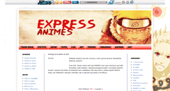 Desktop Screenshot of express-animes.blogspot.com