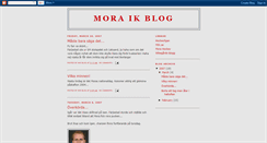 Desktop Screenshot of moraik.blogspot.com