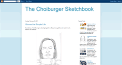 Desktop Screenshot of choiburgersketch.blogspot.com
