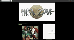 Desktop Screenshot of metalzonelahontedumetal.blogspot.com