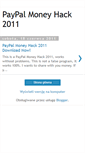 Mobile Screenshot of ppmoneyhack.blogspot.com