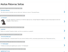 Tablet Screenshot of muitaspalavrassoltas.blogspot.com