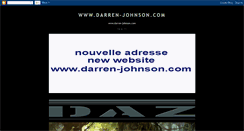 Desktop Screenshot of darren-johnson.blogspot.com