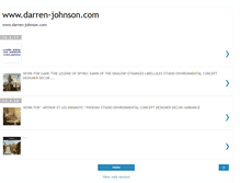 Tablet Screenshot of darren-johnson.blogspot.com
