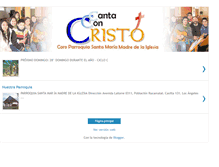 Tablet Screenshot of cantaconcristo.blogspot.com