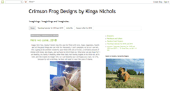 Desktop Screenshot of crimsonfrogdesigns.blogspot.com