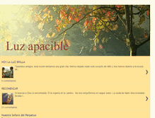Tablet Screenshot of luzapacible.blogspot.com