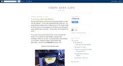 Desktop Screenshot of chipsdipslips.blogspot.com