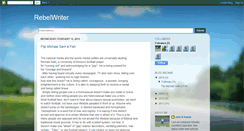 Desktop Screenshot of ozarkrebelwriter.blogspot.com
