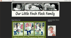Desktop Screenshot of littlefinchflockfamily.blogspot.com