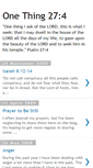 Mobile Screenshot of onething274.blogspot.com