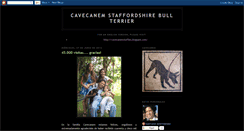 Desktop Screenshot of cavecanemstaffordshirebullterrier.blogspot.com