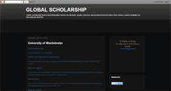 Desktop Screenshot of globalscholarshipng.blogspot.com