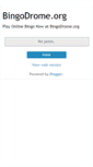 Mobile Screenshot of bingodrome1.blogspot.com