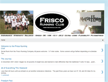 Tablet Screenshot of friscorunningclub.blogspot.com