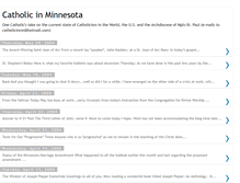 Tablet Screenshot of catholicinmn.blogspot.com